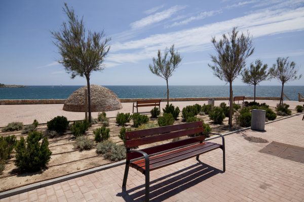 Salou - Bench And Sea