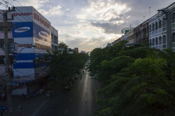 Bridge Over Charoen Krung Road