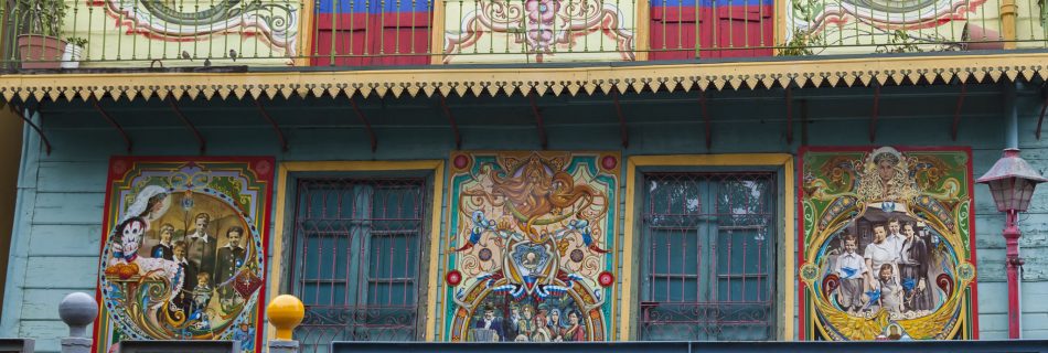 Colourful La Boca Buildings