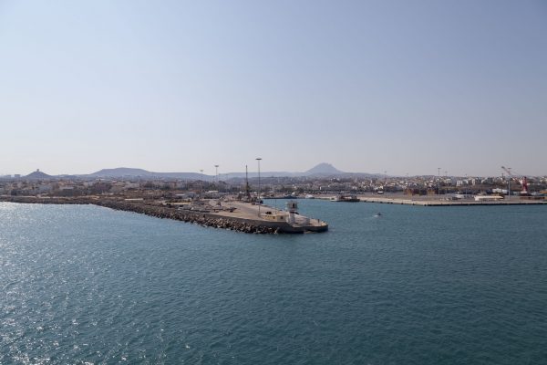 Approaching Heraklion