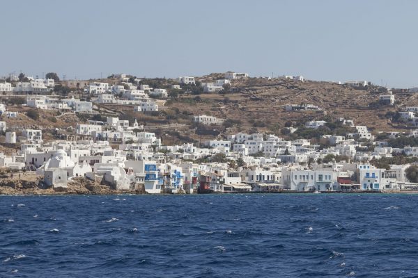 Mykonos From Boat