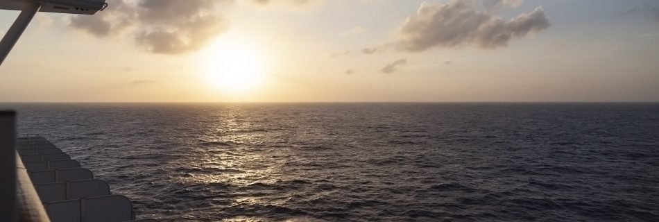 Diamond Princess, South China Sea Sunset