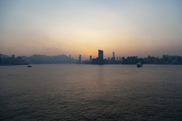 Hong Kong Harbour Sunset