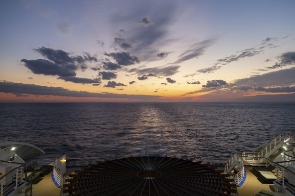 Diamond Princess Sunset