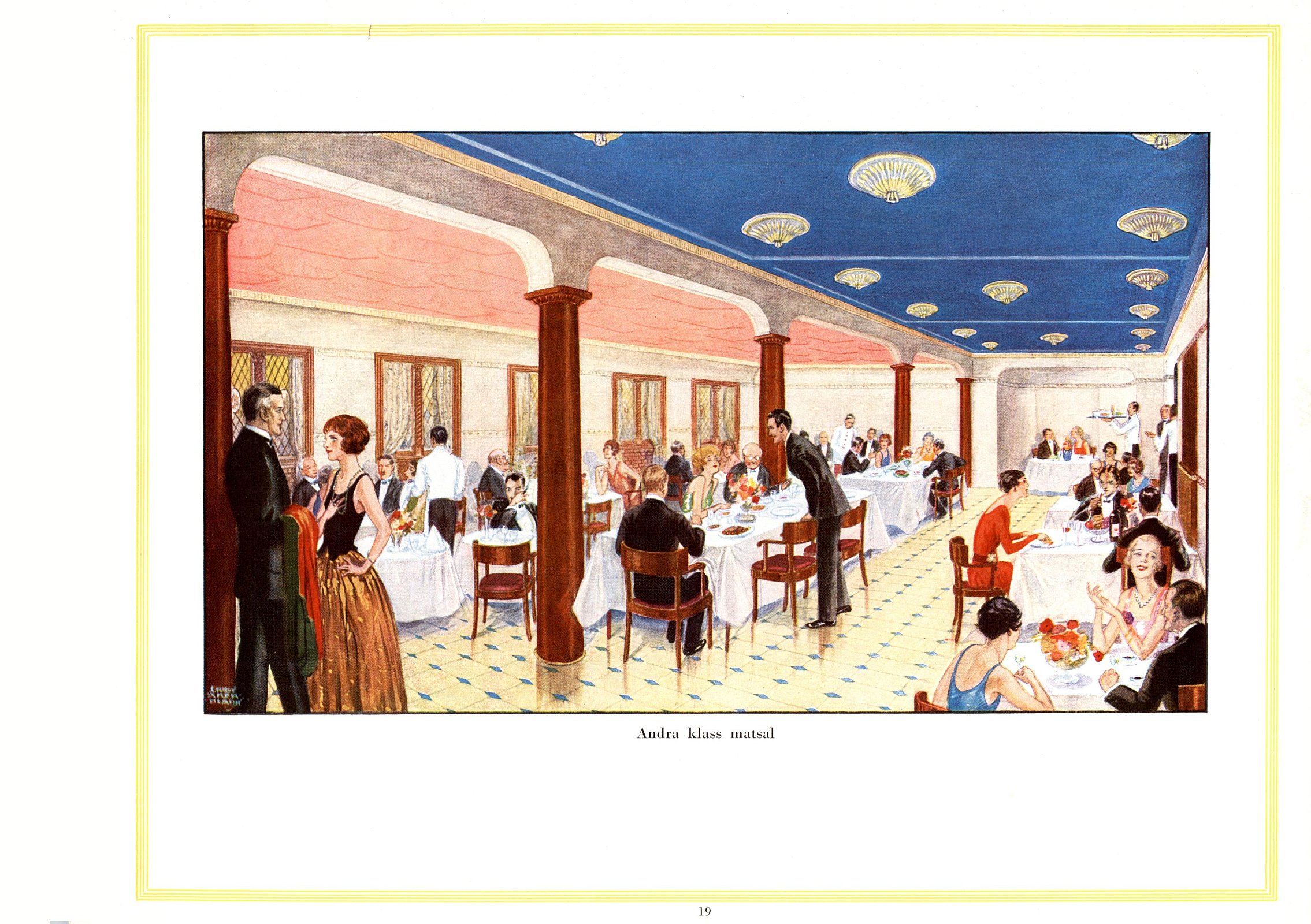 Second Class Dining Room