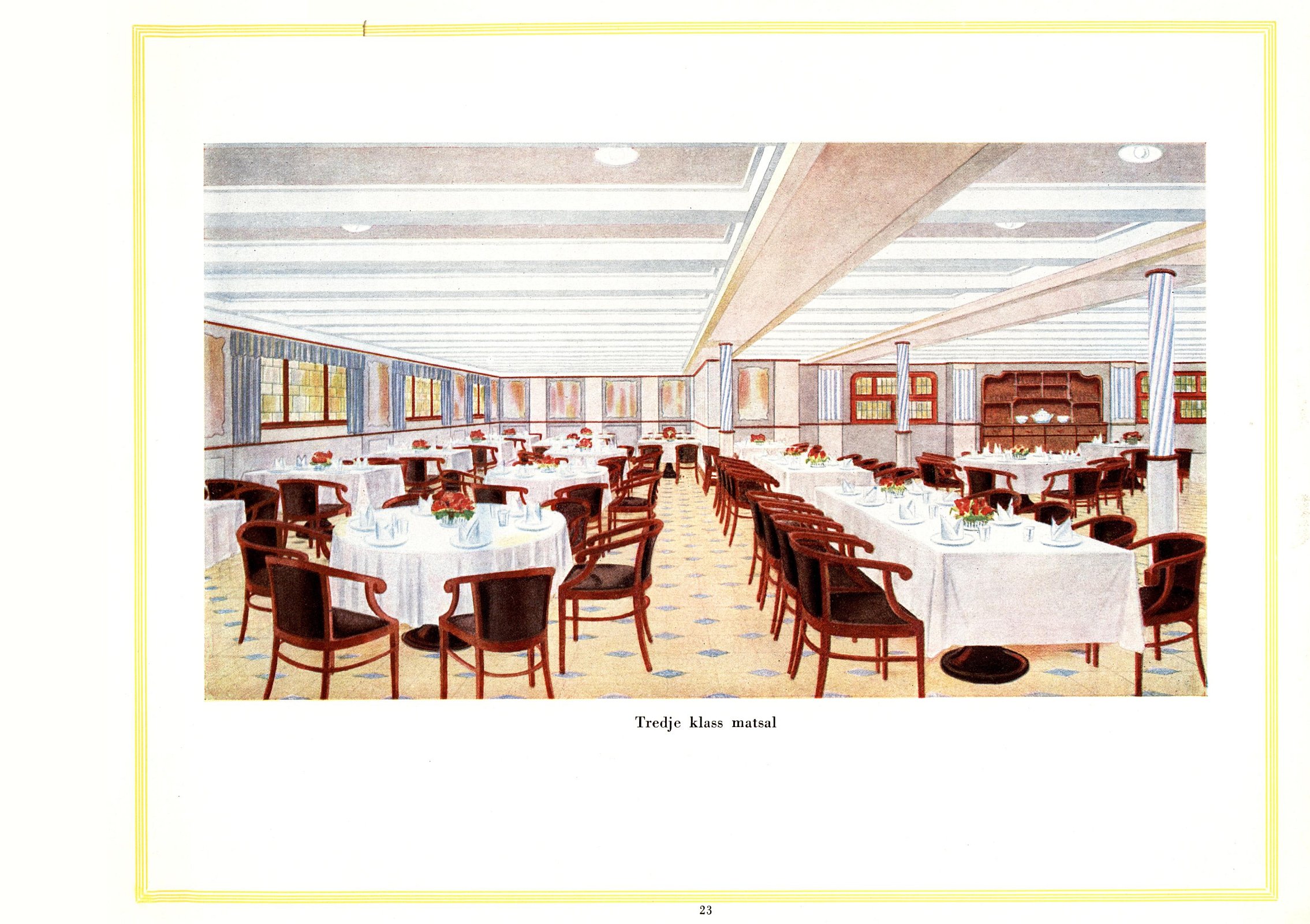 Third Class Dining Room