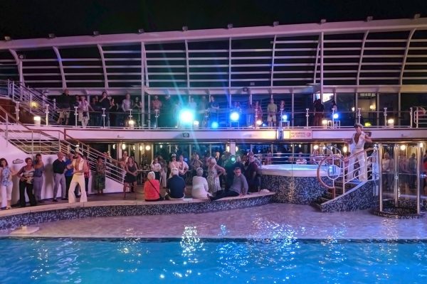 Emerald Princess Deck Party