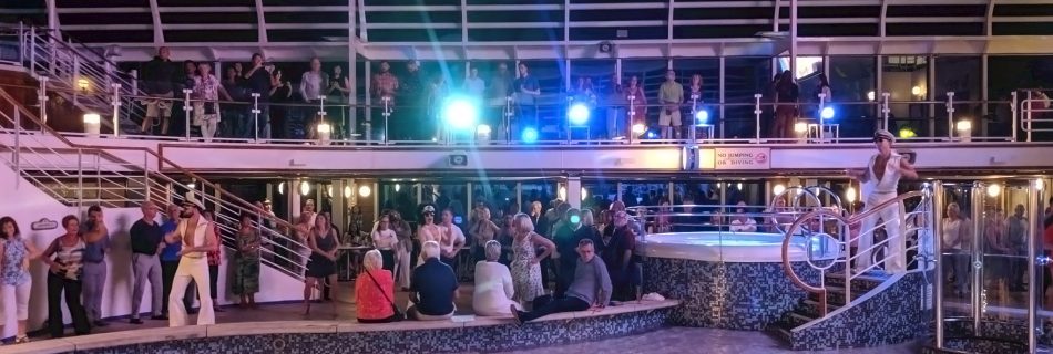 Emerald Princess Deck Party