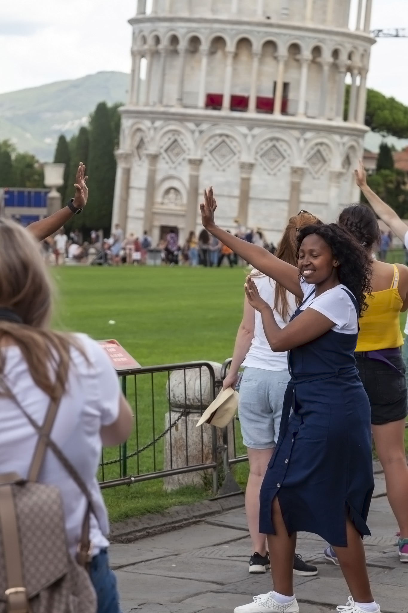Joe Swash and Alison Hammond pose for VERY rude pic with the Leaning Tower  of Pisa - then delete it | The Sun