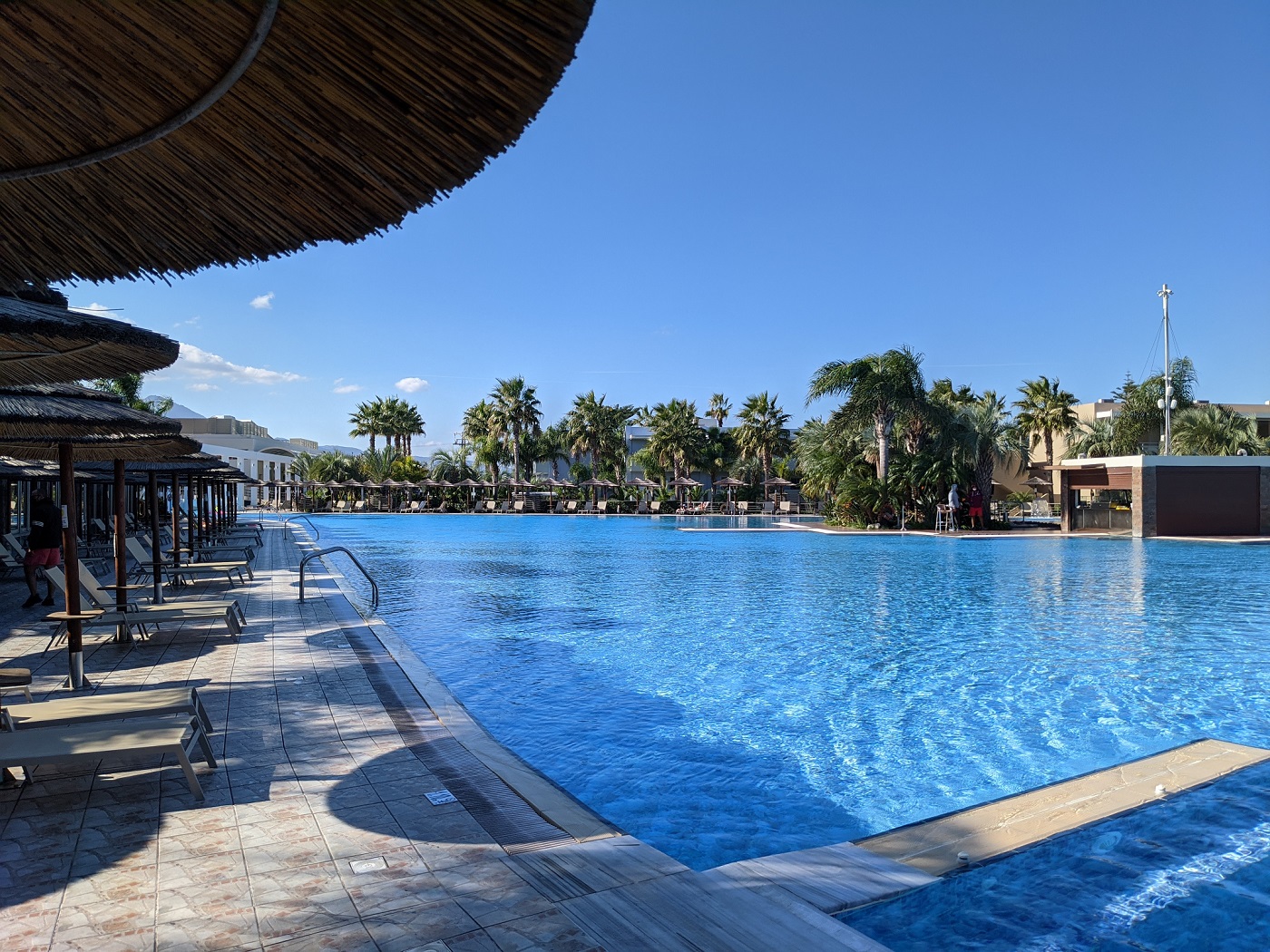 Hotel resort swimming pool