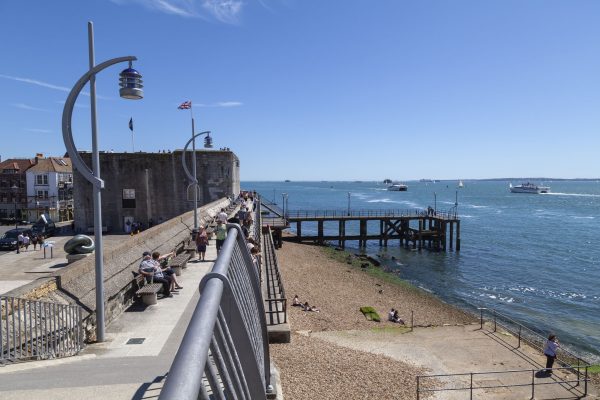 Square Tower And Victoria Pier