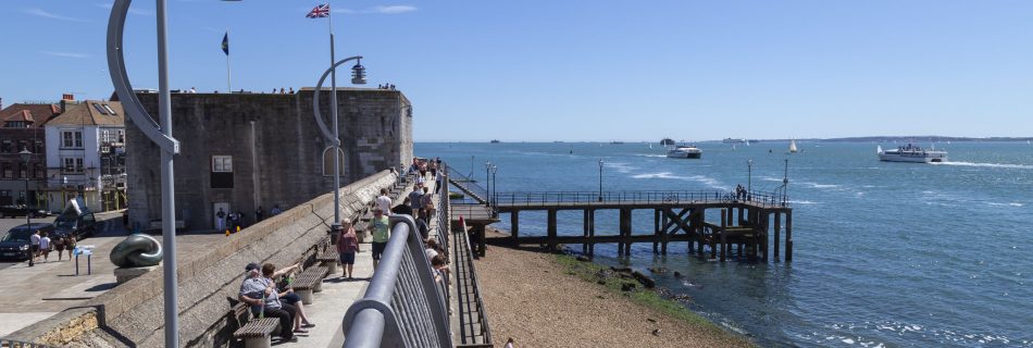 Square Tower And Victoria Pier