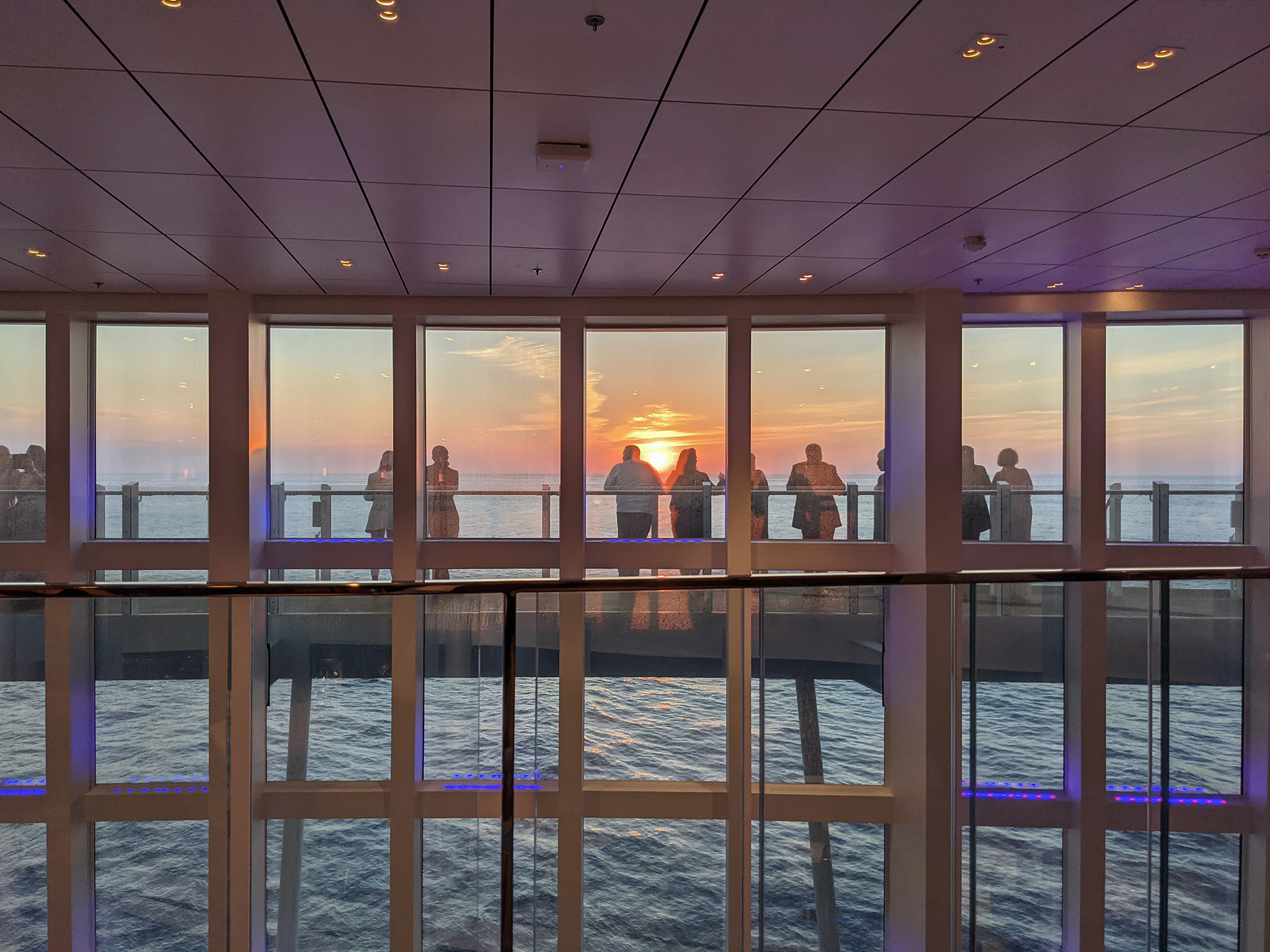 Iona Atrium Sunset