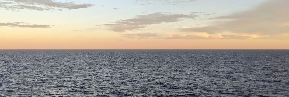 Sunset At Sea