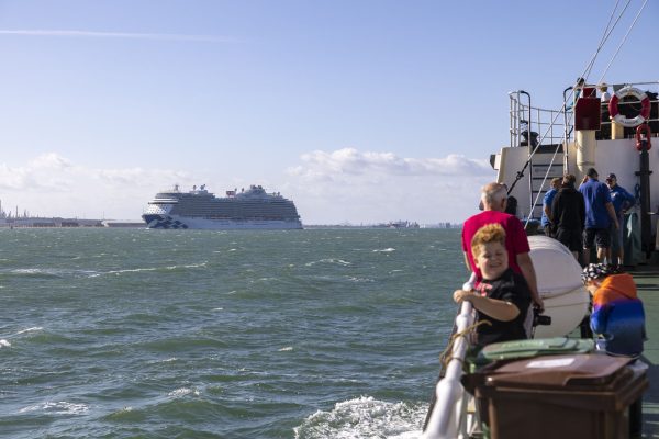 Sky Princess In The Solent