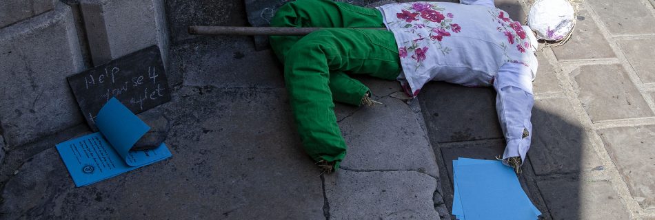 Scarecrow In Street