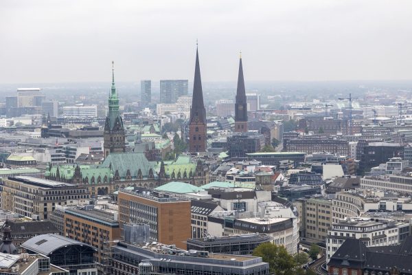 Hamburg From St Michael's Church Tower