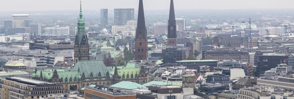 Hamburg From St Michael's Church Tower