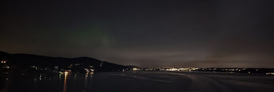 Oslofjord Cruising At Night